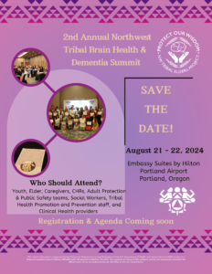 Save the Date for the NW Tribal Brain Health Summit
