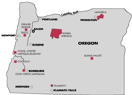 Oregon map copy