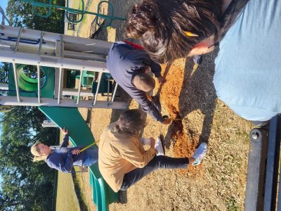 playground equipment inspection: ground depth