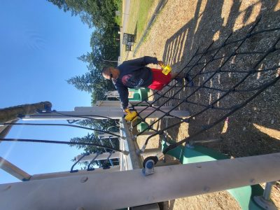 playground equipment inspection: rope ladder 2